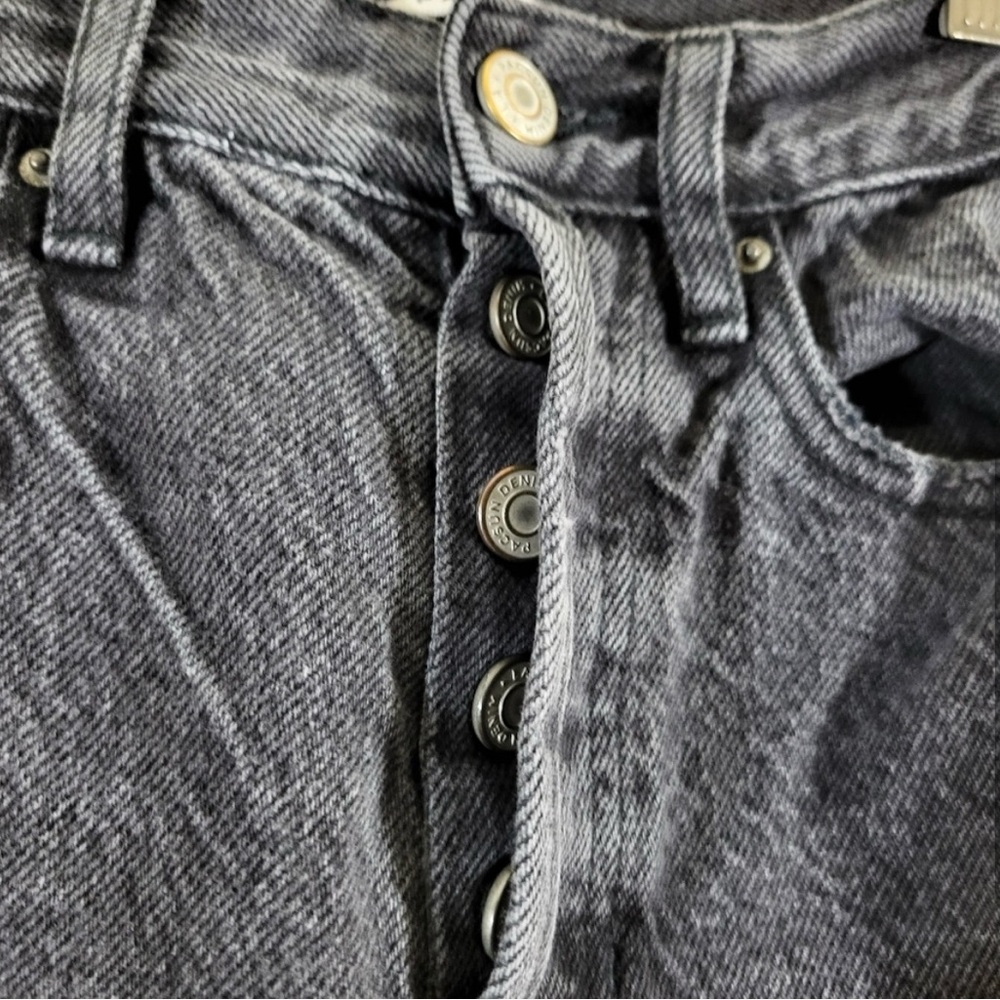 Pacsun High Rise Ripped Straight Jeans - Picture 5 of 5